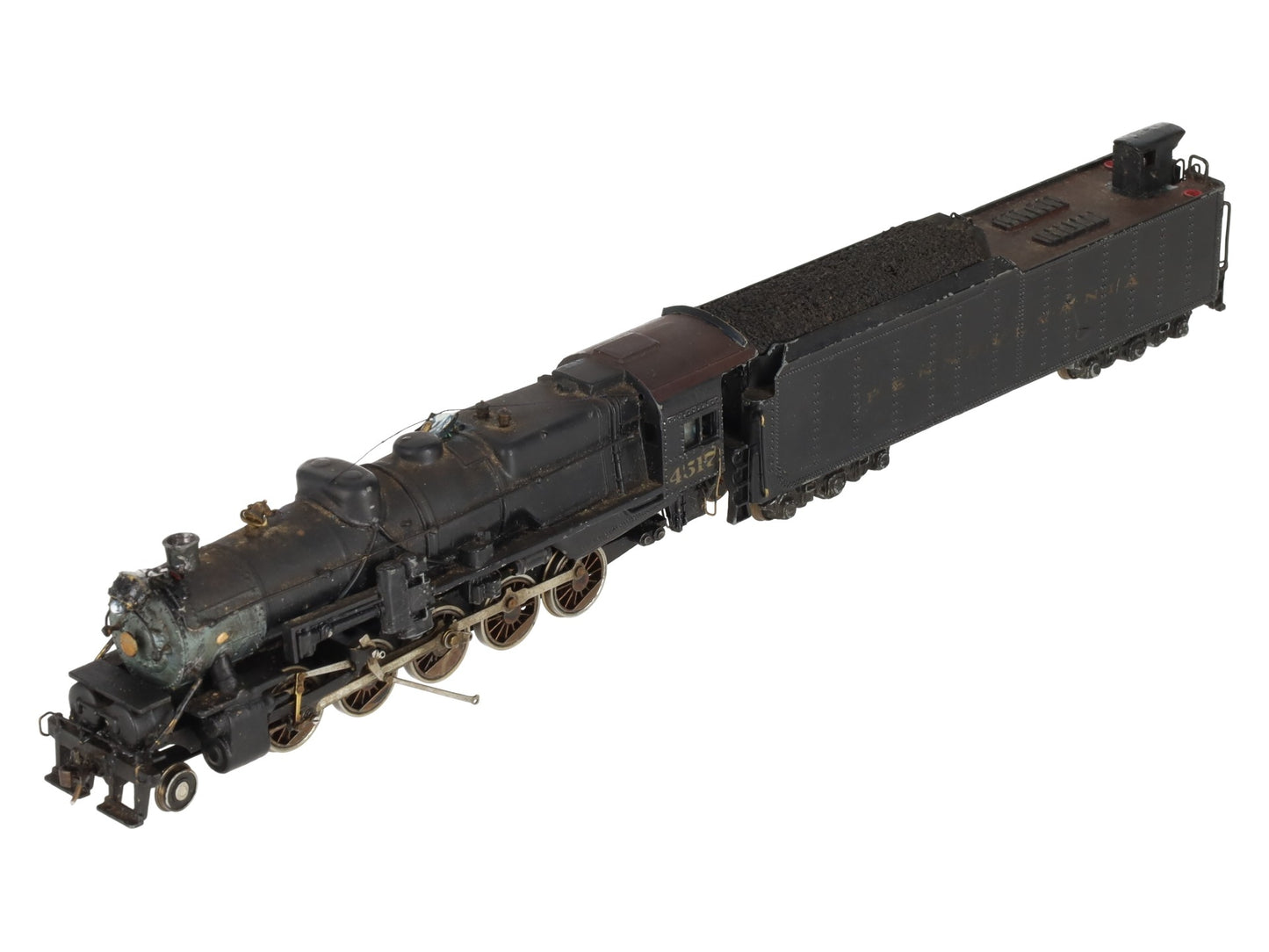Bowser HO Custom PRR 2-10-0 I-1sa Steam Locomotive & Tender #4517 w/ DCC & Sound