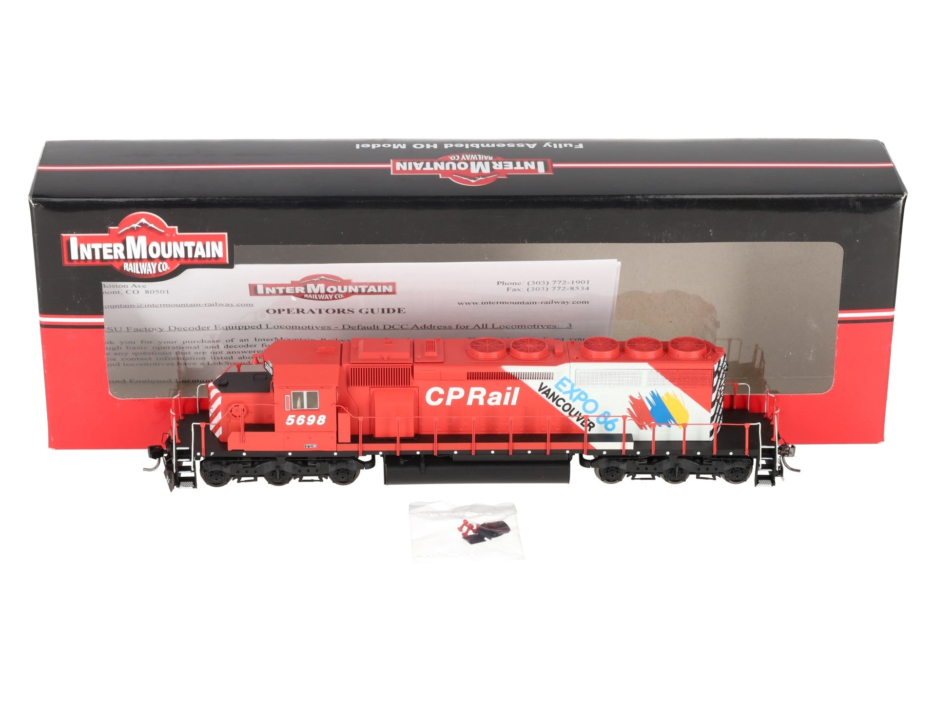 InterMountain 49336S-01 HO Scale Canadian Pacific SD40-2 Diesel w/DCC #5698 LN/Box