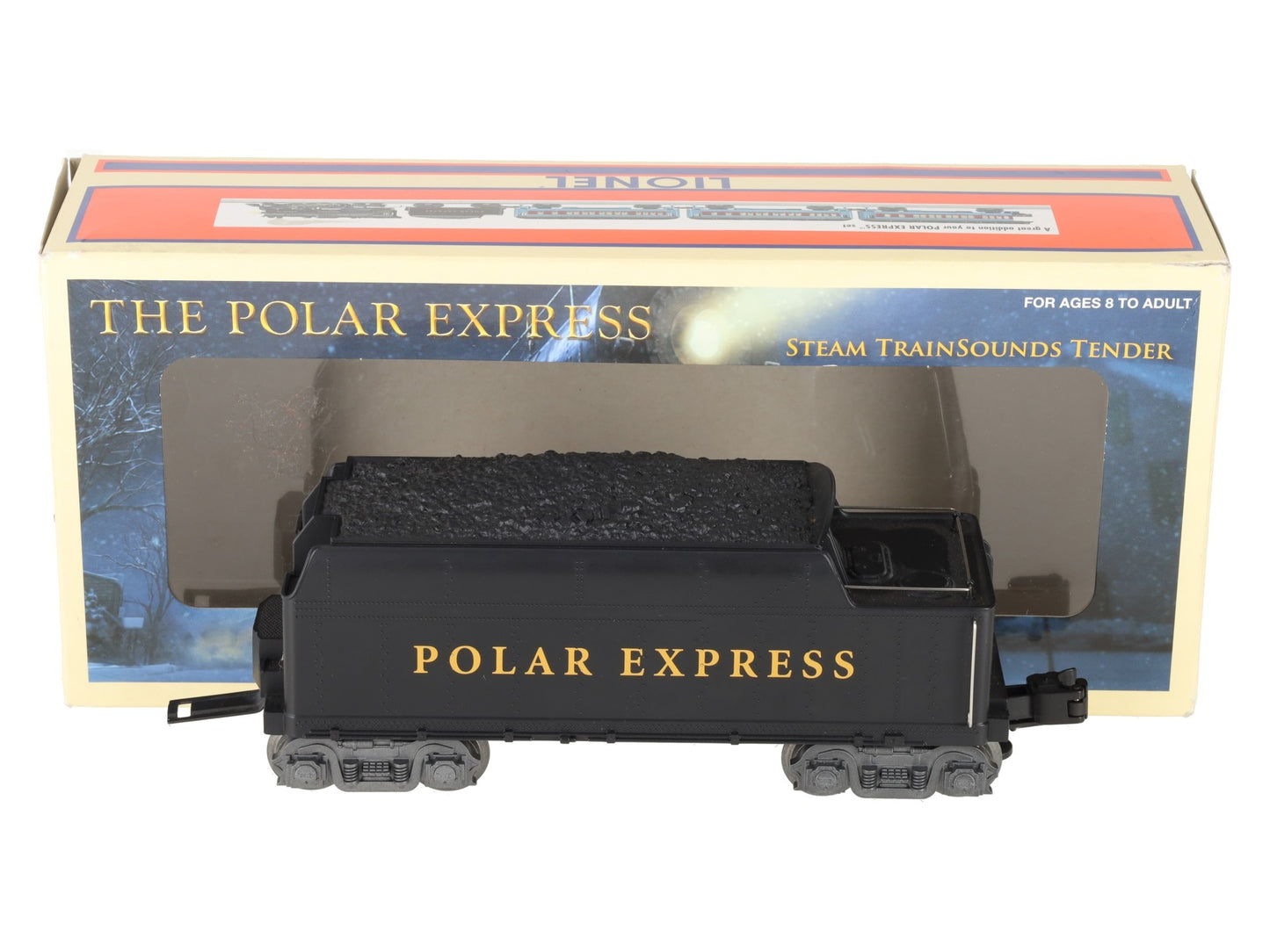 Lionel 6-36847 O Gauge Polar Express Tender w/ Whistle EX/Box