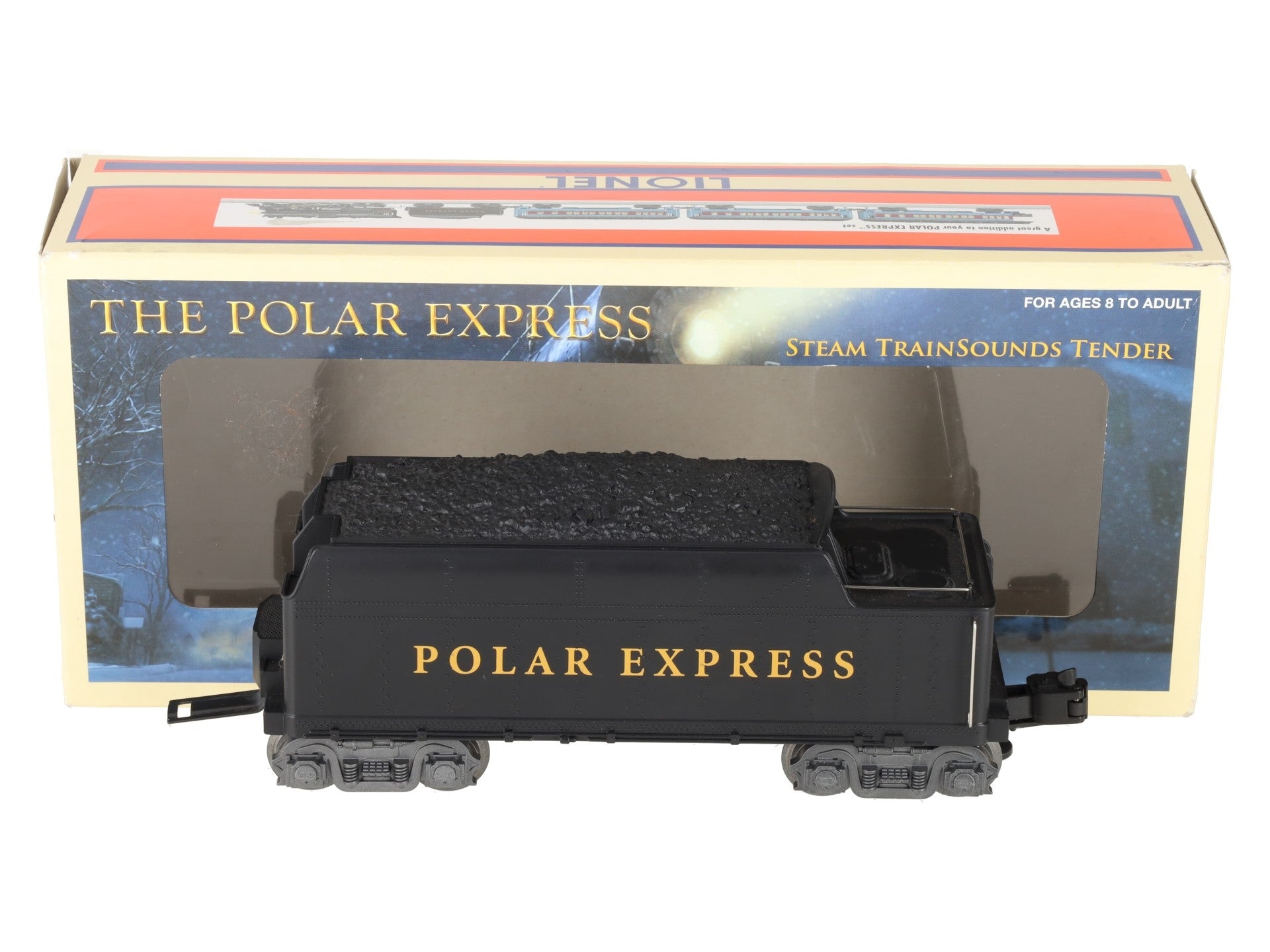 Lionel 6-36847 O Gauge Polar Express Tender w/ Whistle EX/Box