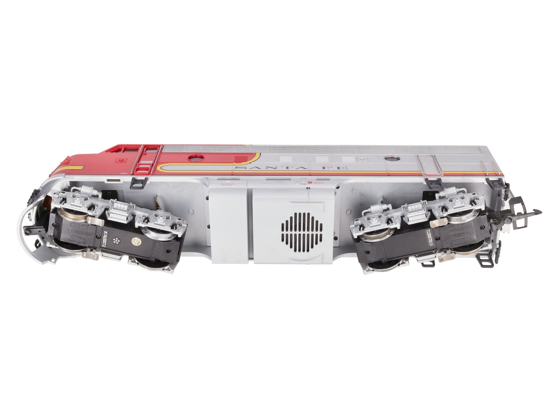 LGB 20570 G Scale Santa Fe EMD F7 Diesel Locomotive #329 EX/Box