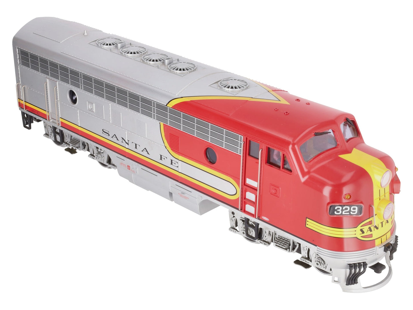 LGB 20570 G Scale Santa Fe EMD F7 Diesel Locomotive #329 EX/Box