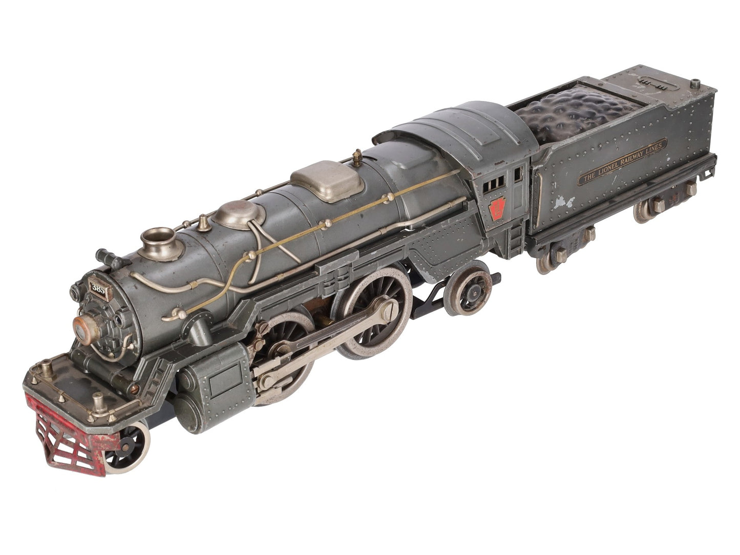 Lionel 385E Vintage Standard Gauge Steam Locomotive and Tender VG