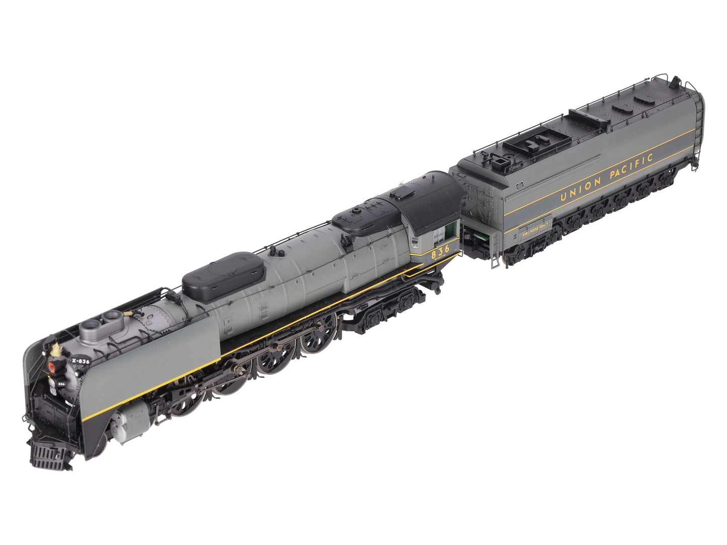 Athearn G9208 HO Scale Union Pacific FEF-3 Steam Locomotive #836 w/DCC/Sound EX/Box