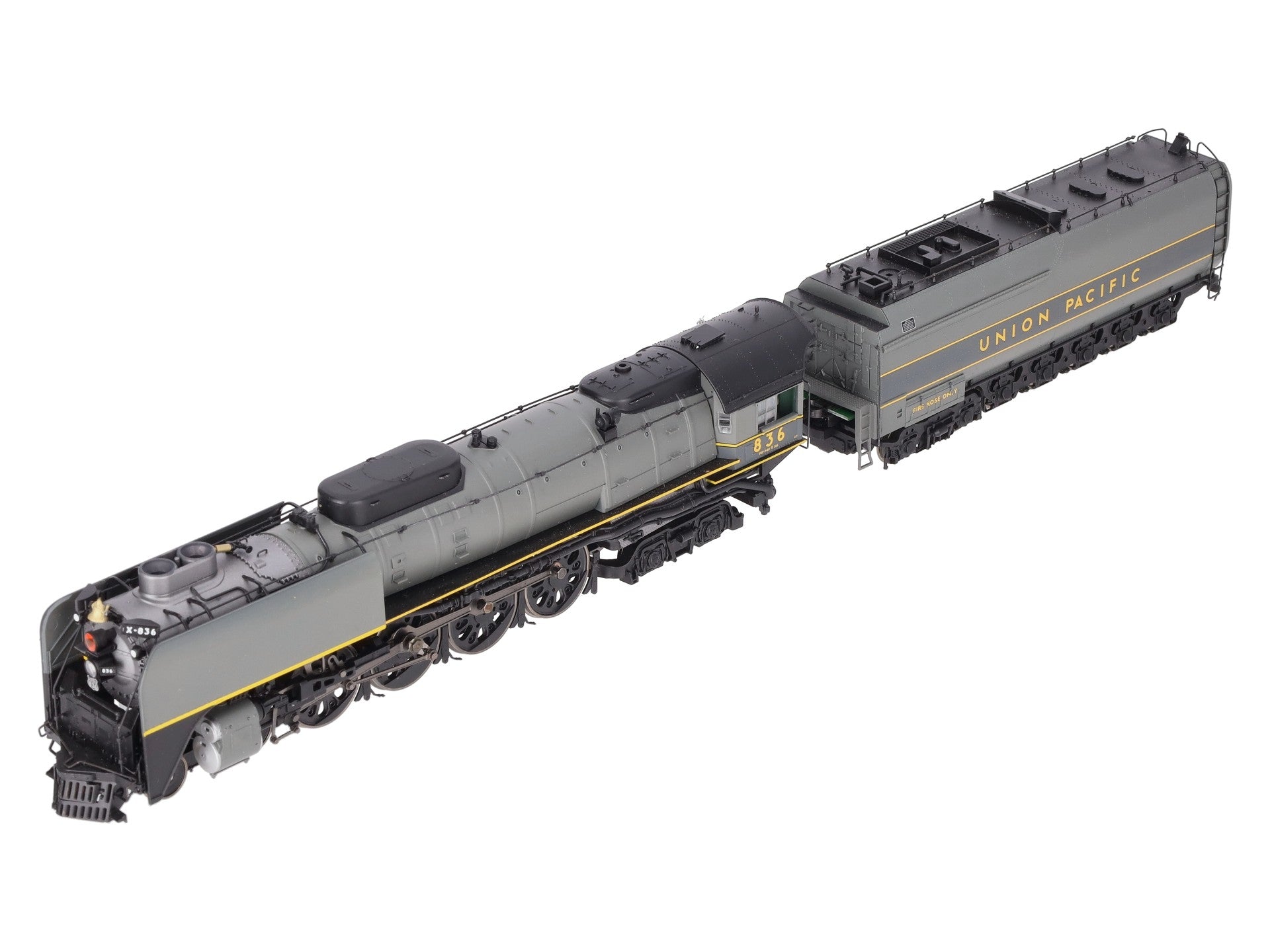 Athearn G9208 HO Scale Union Pacific FEF-3 Steam Locomotive #836 w/DCC/Sound EX/Box