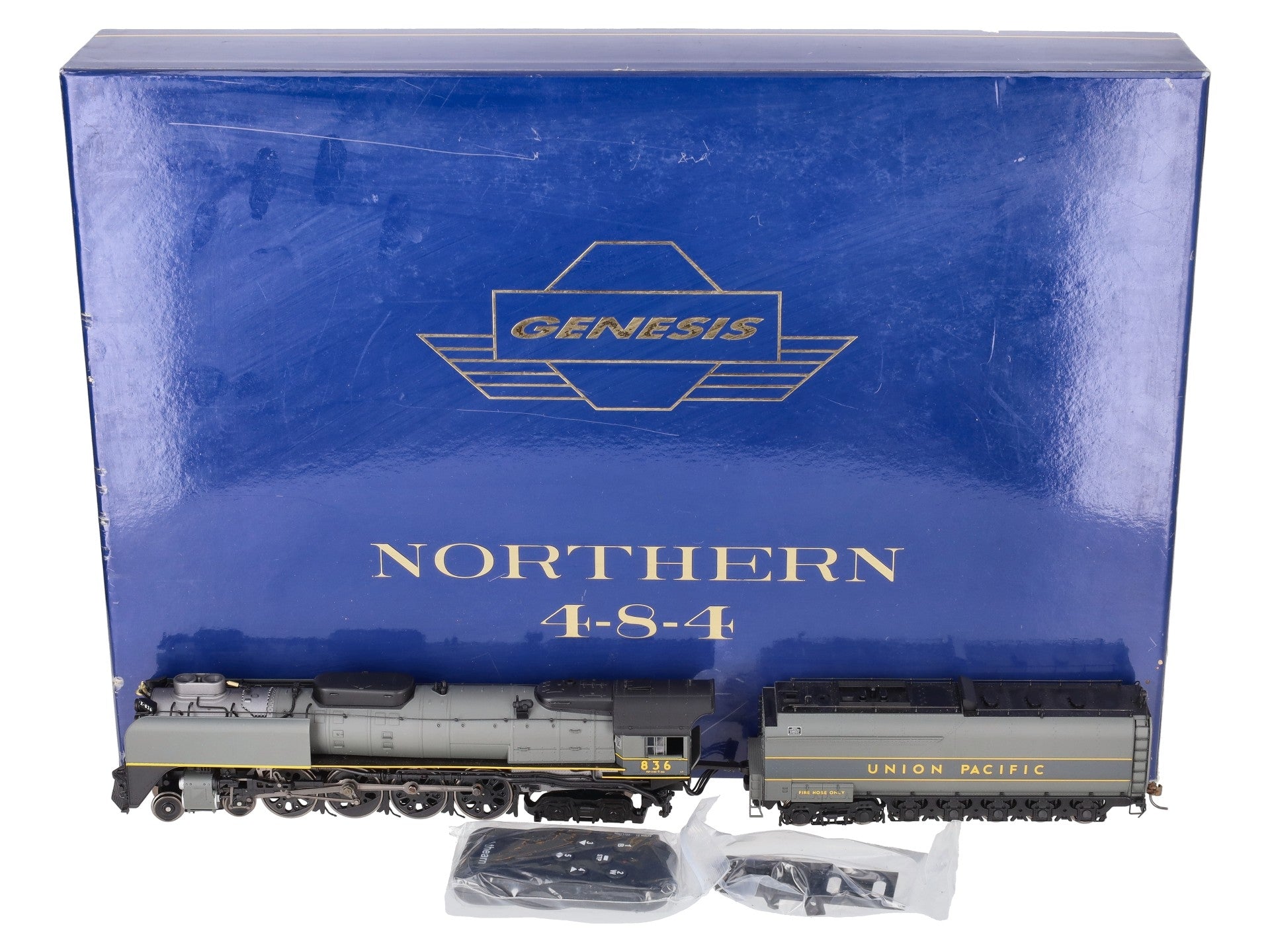 Athearn G9208 HO Scale Union Pacific FEF-3 Steam Locomotive #836 w/DCC/Sound EX/Box