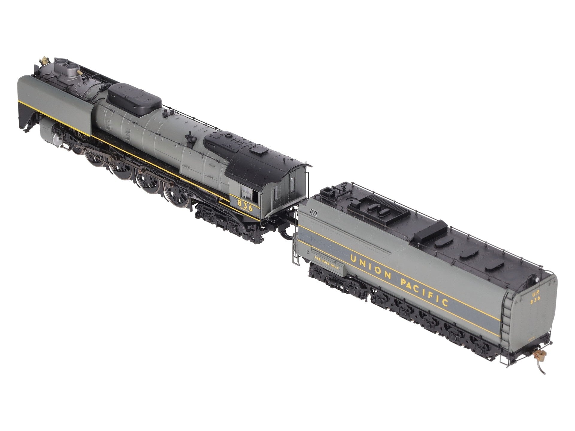 Athearn G9208 HO Scale Union Pacific FEF-3 Steam Locomotive #836 w/DCC/Sound EX/Box
