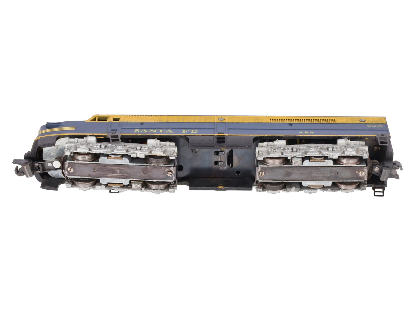 American Flyer 4856 S Scale Santa Fe Powered Diesel Locomotive #484 VG