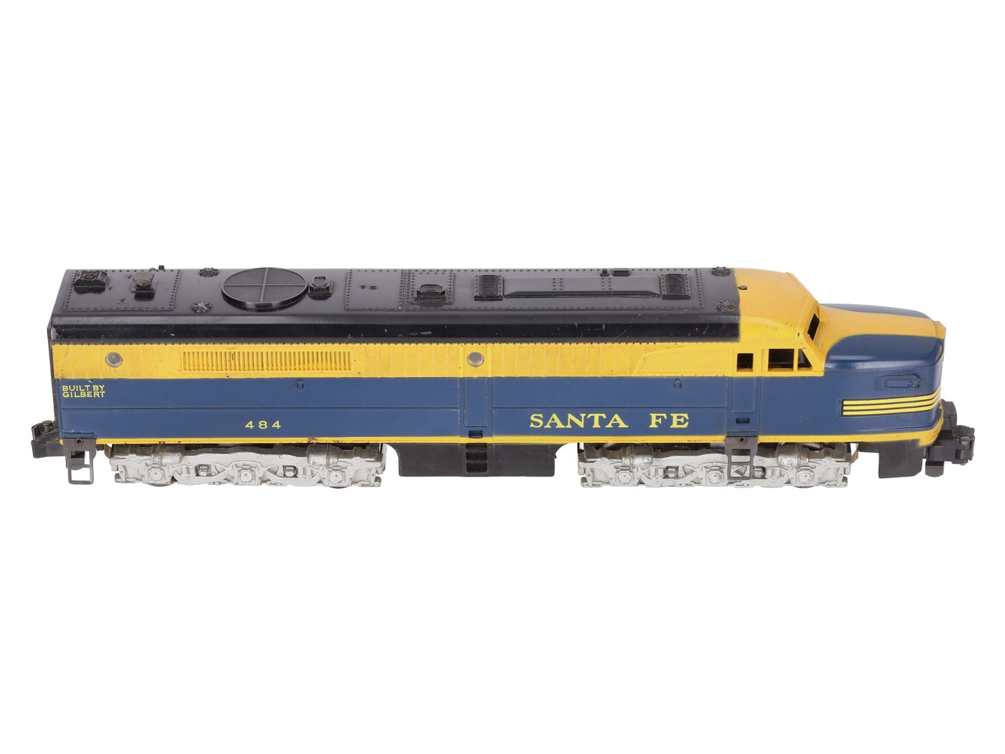 American Flyer 4856 S Scale Santa Fe Powered Diesel Locomotive #484 VG