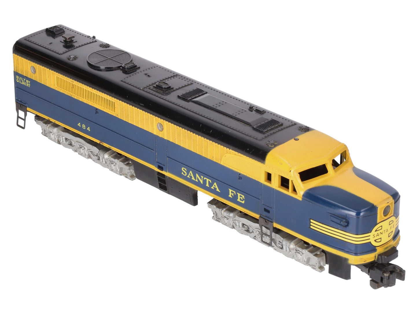 American Flyer 4856 S Scale Santa Fe Powered Diesel Locomotive #484 VG