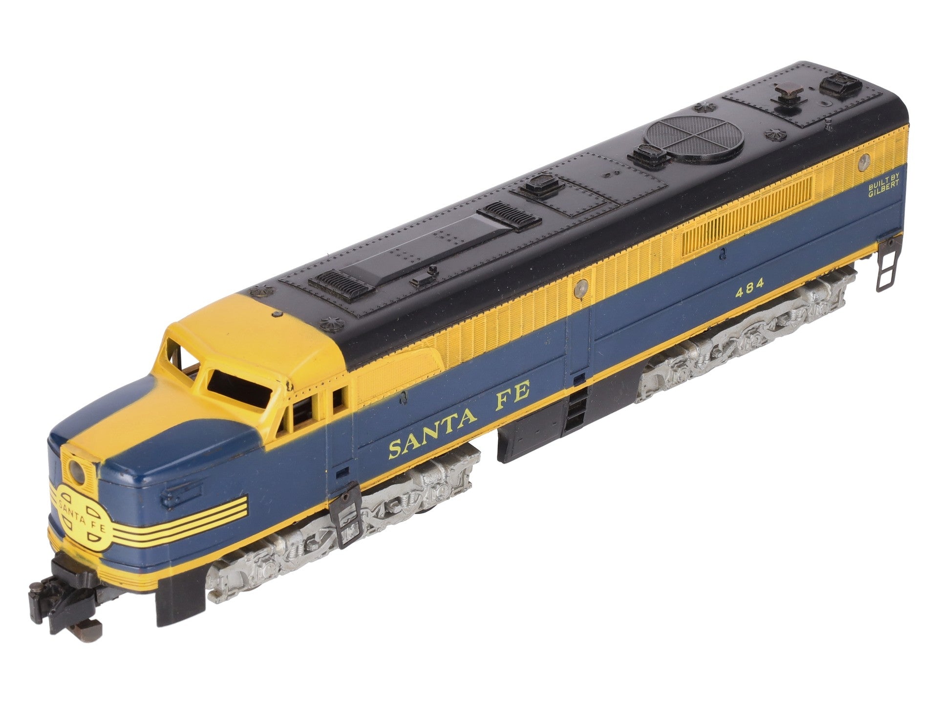 American Flyer 4856 S Scale Santa Fe Powered Diesel Locomotive #484 VG