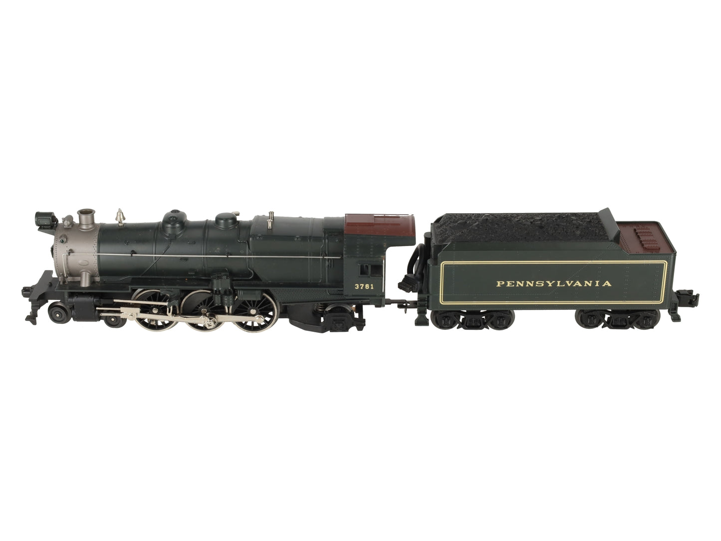 MTH 30-1162-1 O PRR 4-6-2 K-4 Pacific Steam Locomotive & Tender w/PS2 #3761 EX/Box