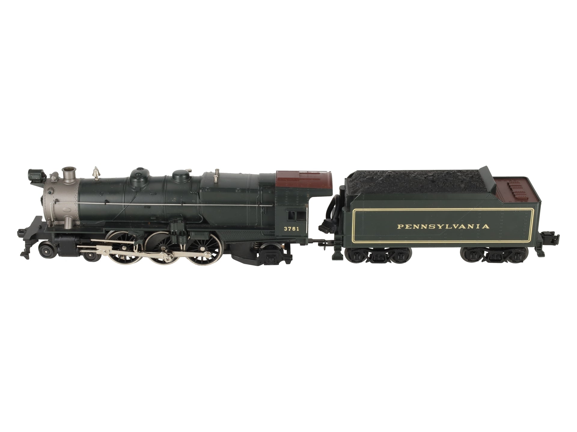 MTH 30-1162-1 O PRR 4-6-2 K-4 Pacific Steam Locomotive & Tender w/PS2 #3761 EX/Box