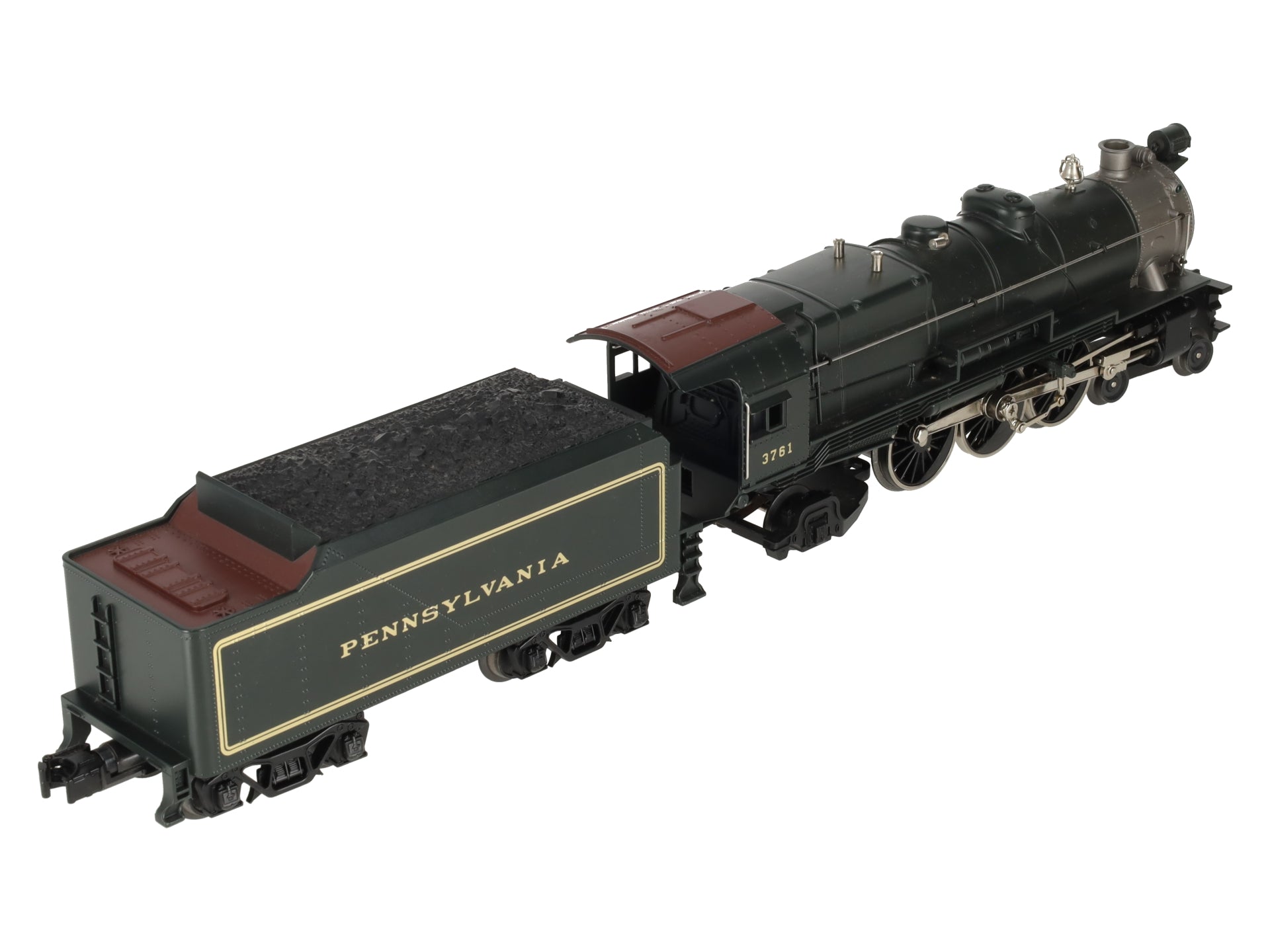 MTH 30-1162-1 O PRR 4-6-2 K-4 Pacific Steam Locomotive & Tender w/PS2 #3761 EX/Box