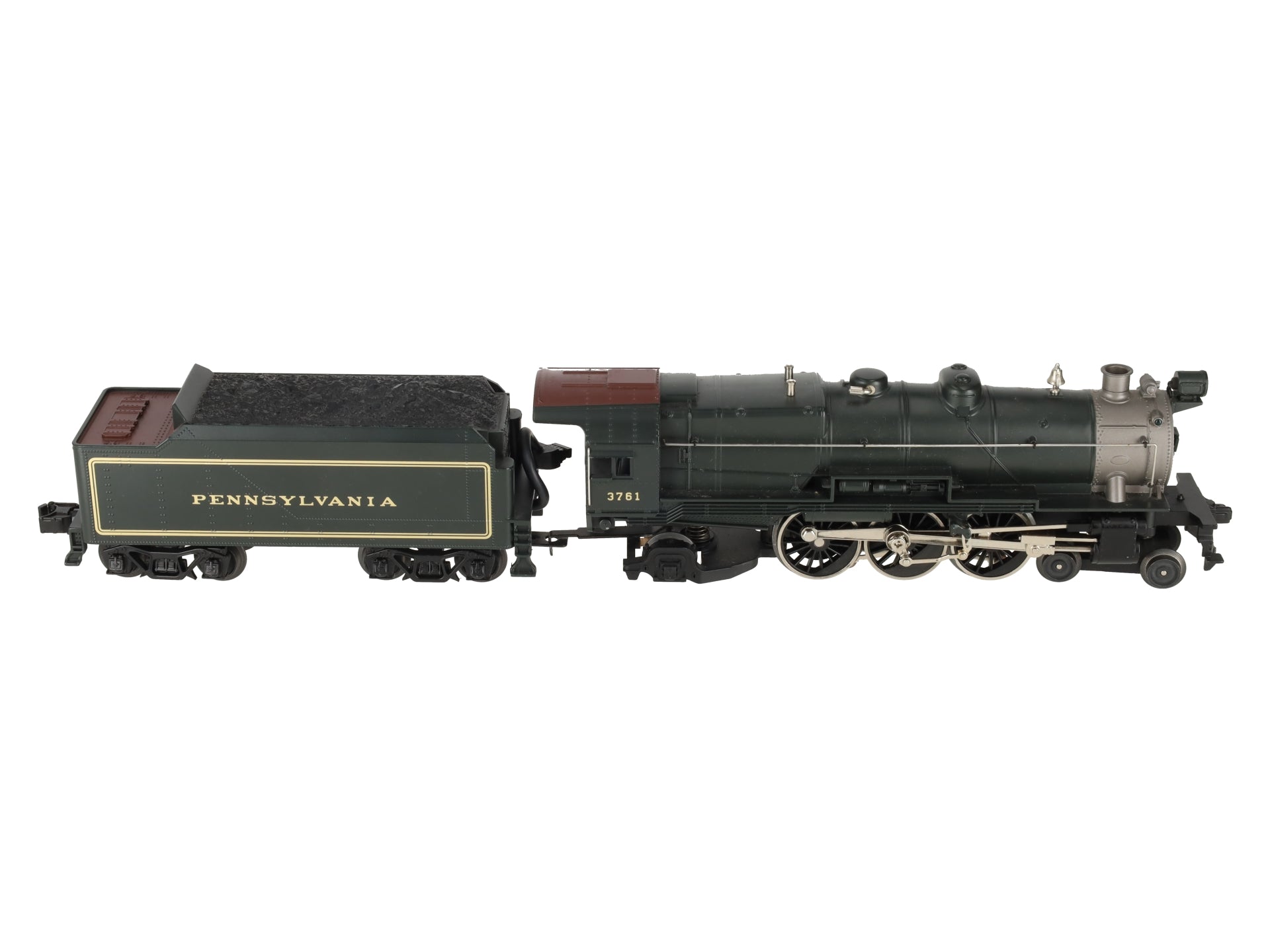 MTH 30-1162-1 O PRR 4-6-2 K-4 Pacific Steam Locomotive & Tender w/PS2 #3761 EX/Box