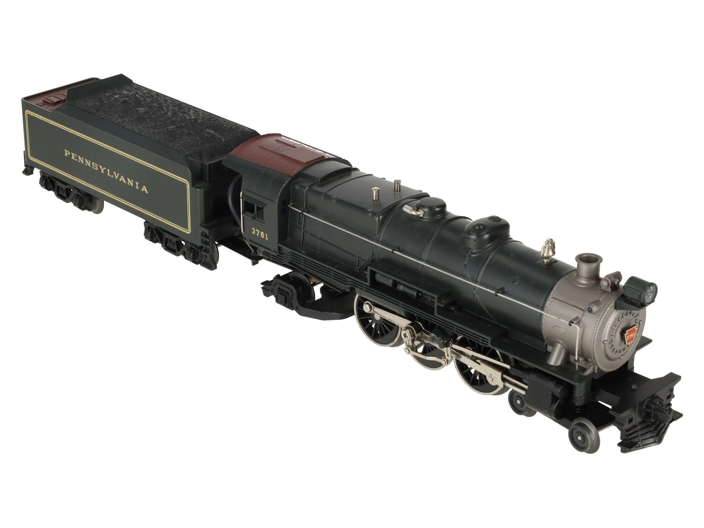 MTH 30-1162-1 O PRR 4-6-2 K-4 Pacific Steam Locomotive & Tender w/PS2 #3761 EX/Box