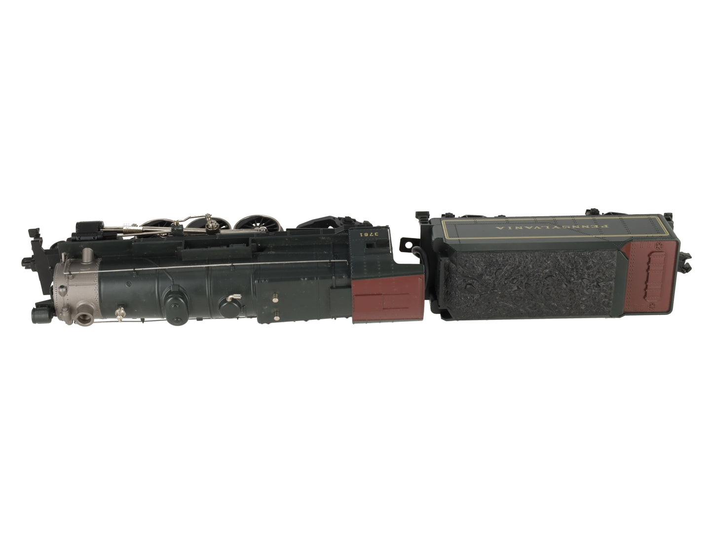 MTH 30-1162-1 O PRR 4-6-2 K-4 Pacific Steam Locomotive & Tender w/PS2 #3761 EX/Box