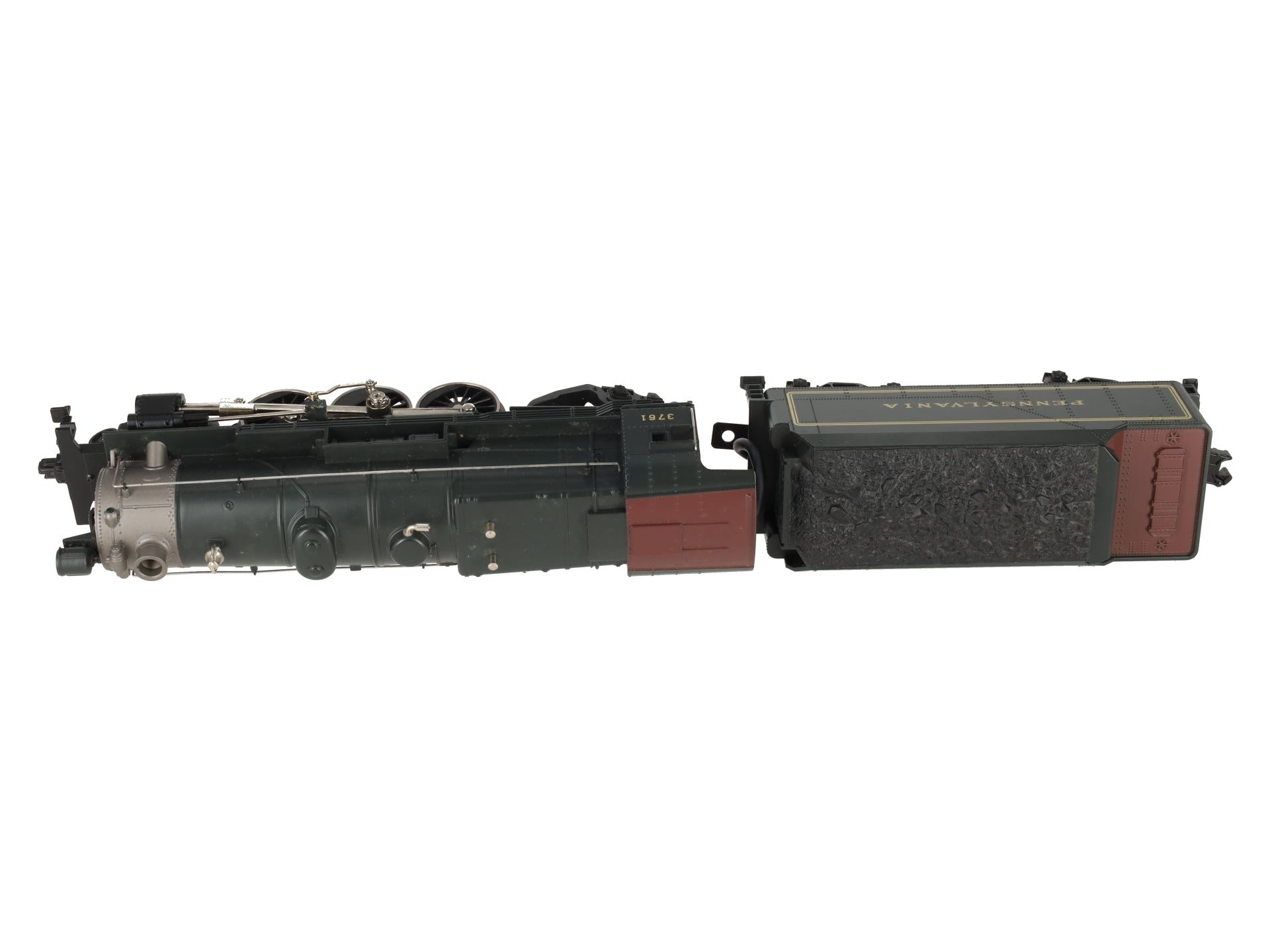MTH 30-1162-1 O PRR 4-6-2 K-4 Pacific Steam Locomotive & Tender w/PS2 #3761 EX/Box