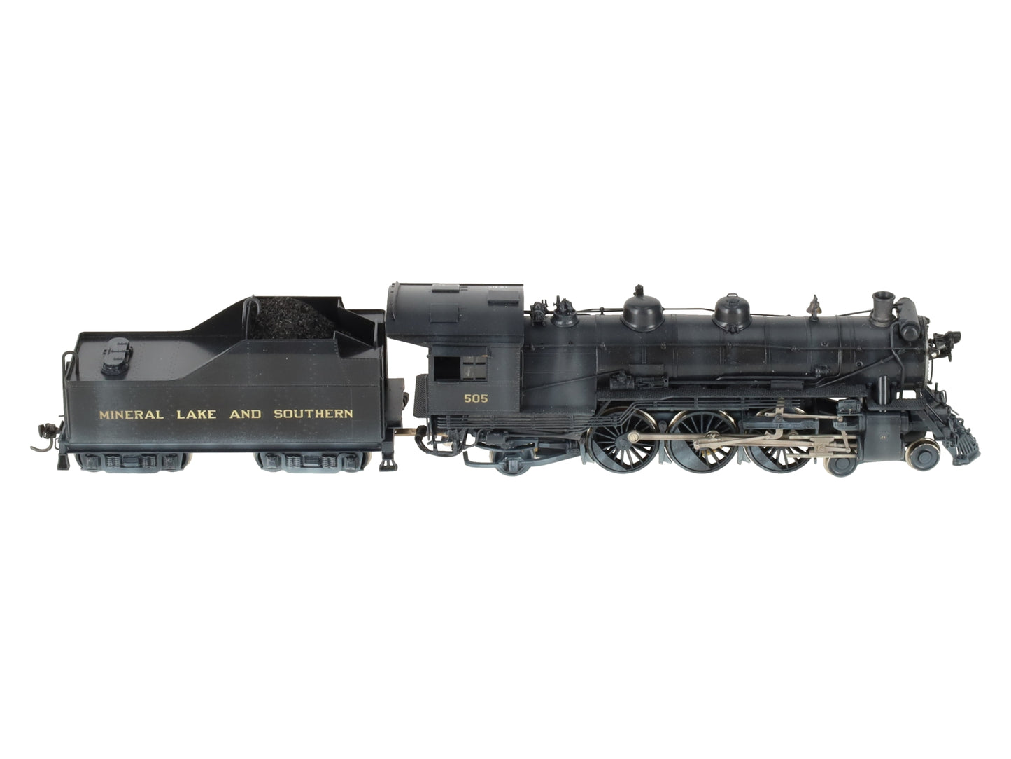 Nickel Plate J-1 HO Brass Wabash 4-6-2 Steam Locomotive & Tender - painted/Box
