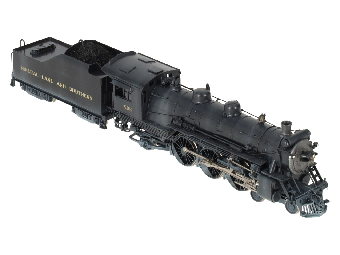 Nickel Plate J-1 HO Brass Wabash 4-6-2 Steam Locomotive & Tender - painted/Box