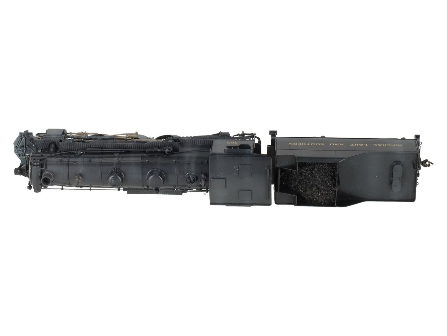 Nickel Plate J-1 HO Brass Wabash 4-6-2 Steam Locomotive & Tender - painted/Box
