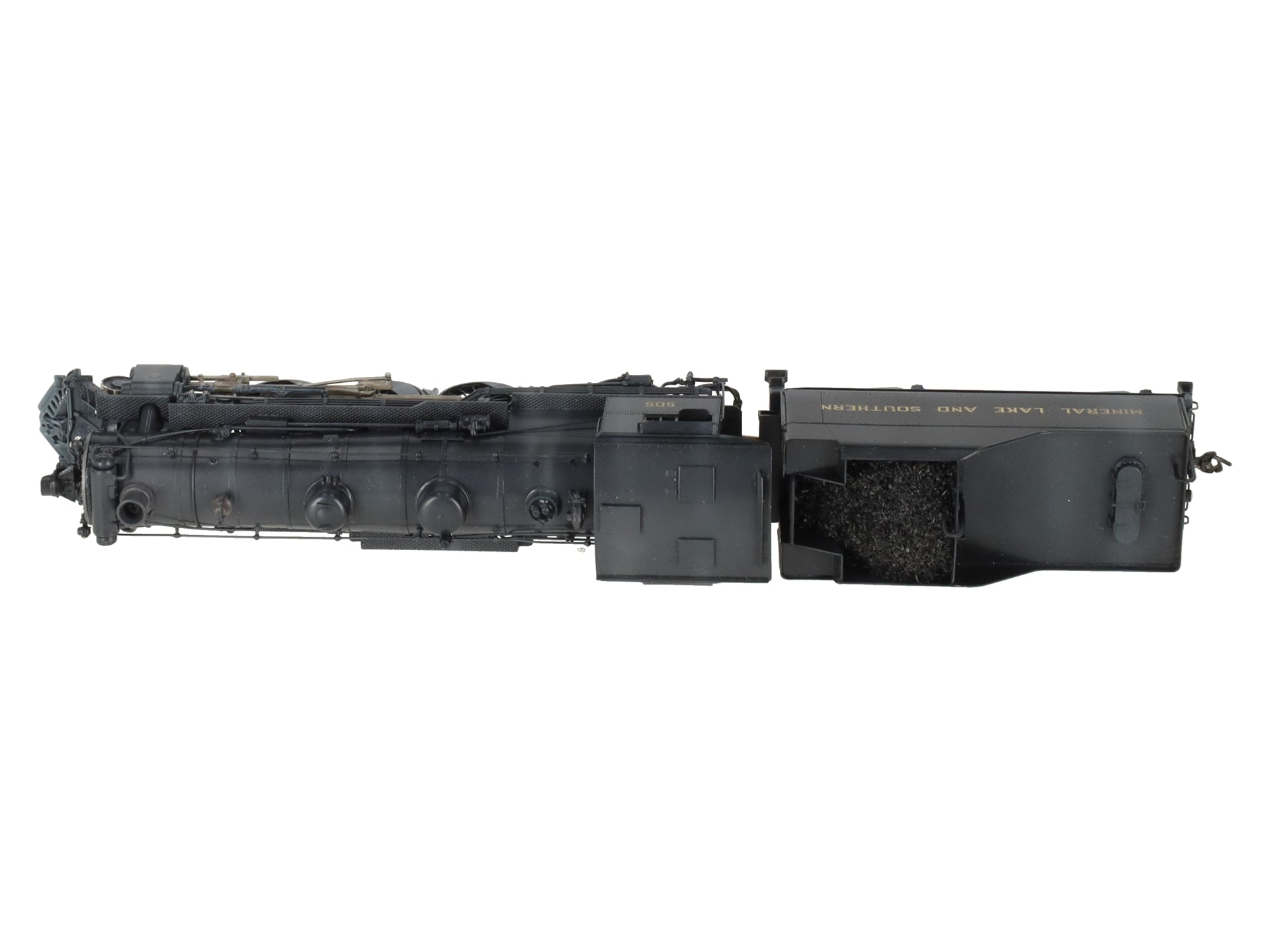 Nickel Plate J-1 HO Brass Wabash 4-6-2 Steam Locomotive & Tender - painted/Box
