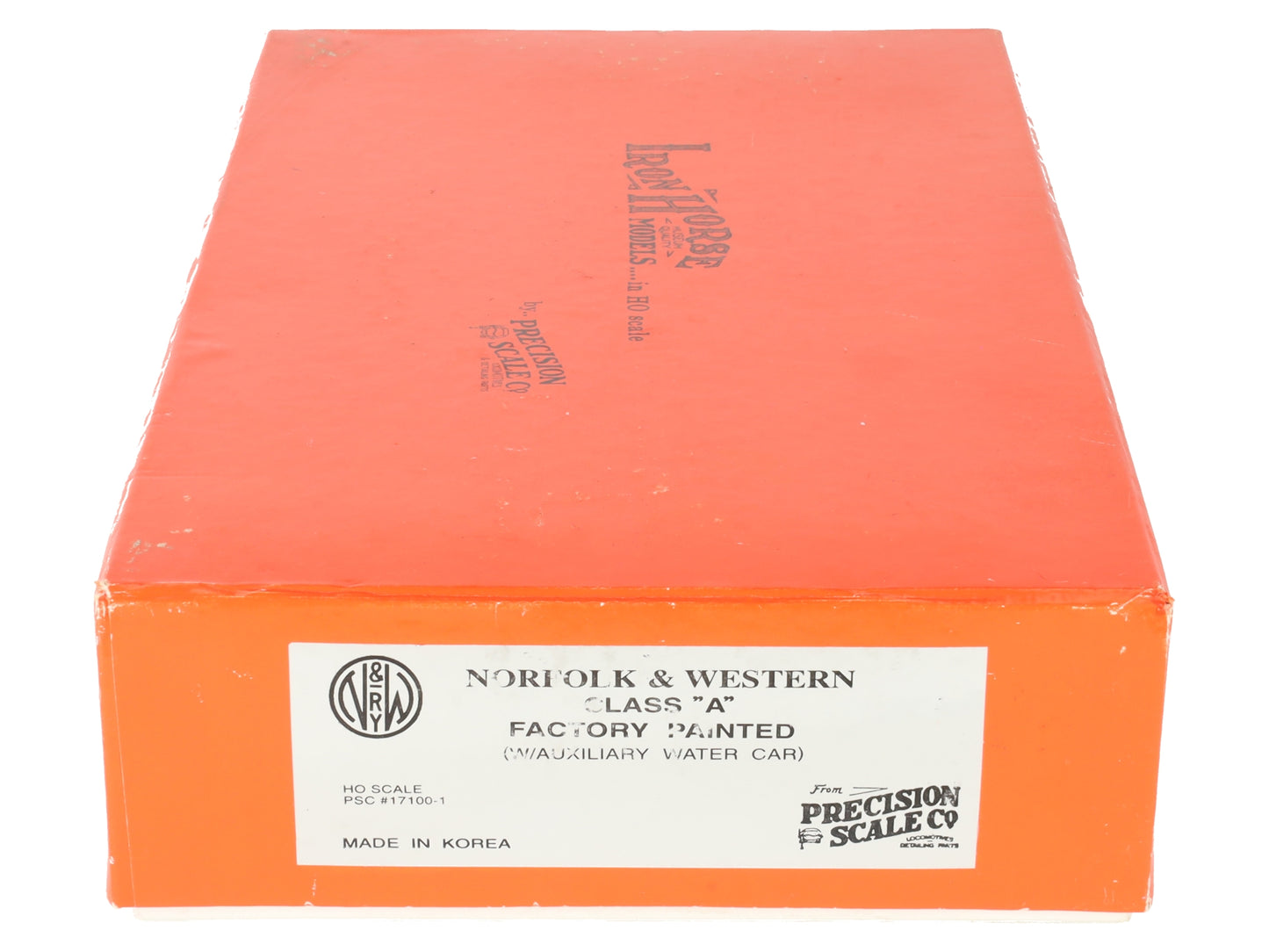 Precision Scale Co. 17100-1 HO BRASS N&W 2-6-6-4 Class "A" Steam & Tender #1239 EX/Box