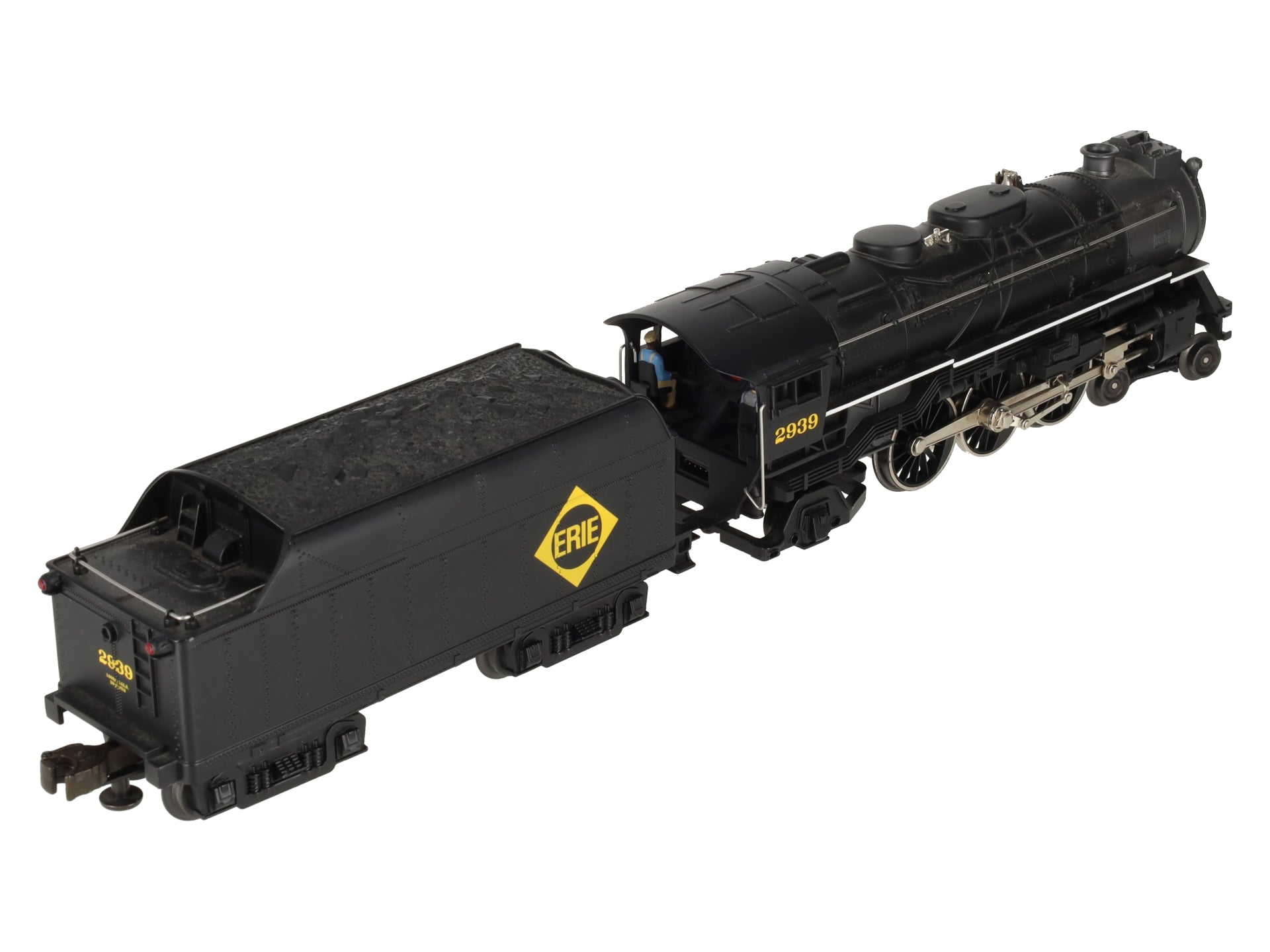 Lionel 6-38639 O Gauge Erie 4-6-2 Pacific Steam Locomotive & Tender #2939 EX/Box