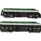 MTH 30-2340-0 O Gauge Southern E-3 AA Diesel Engine Set w/Loco-Sound #2530/2531 EX/Box