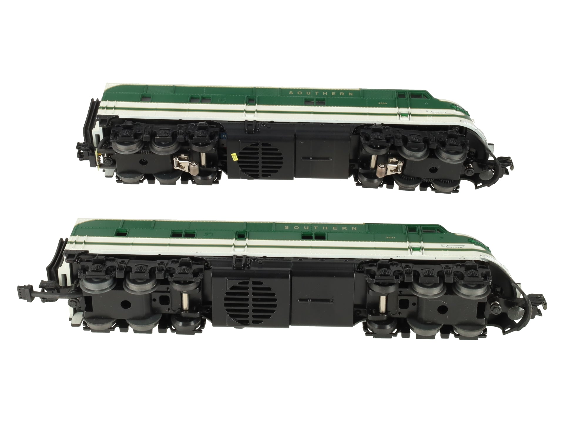 MTH 30-2340-0 O Gauge Southern E-3 AA Diesel Engine Set w/Loco-Sound #2530/2531 EX/Box