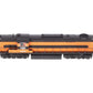 Broadway Limited 6615 N B&LE Alco RSD-15 Diesel Locomotive Sound/DC/DCC #886 EX/Box