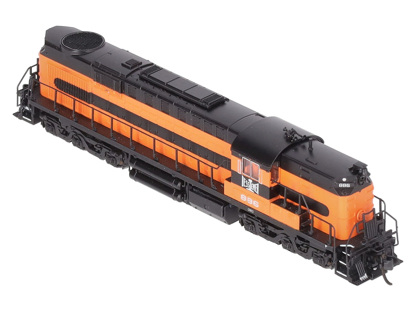 Broadway Limited 6615 N B&LE Alco RSD-15 Diesel Locomotive Sound/DC/DCC #886 EX/Box