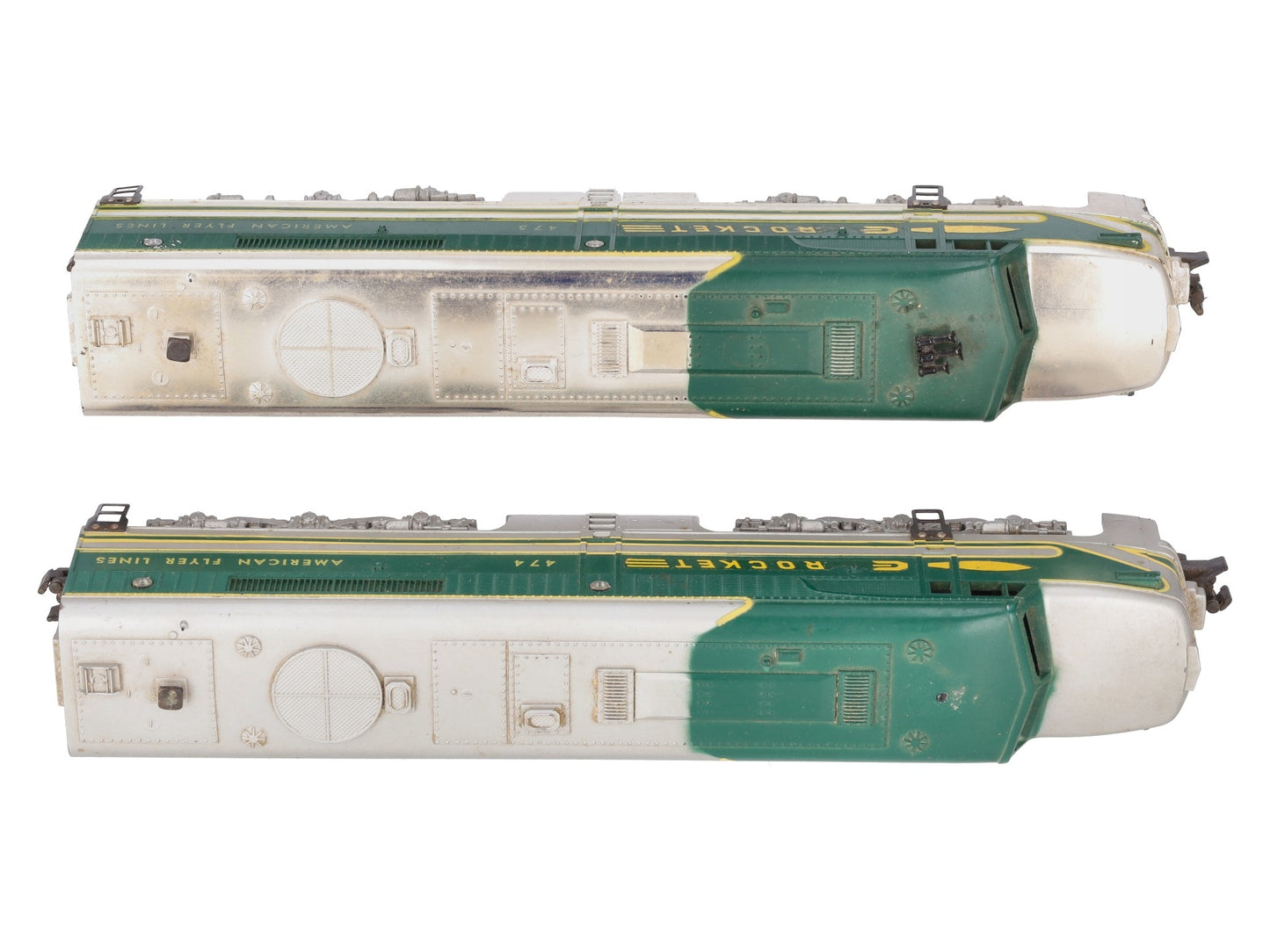 American Flyer 4745 S American Flyer Lines Rocket PA-1 AA Diesel Locomotive Set VG