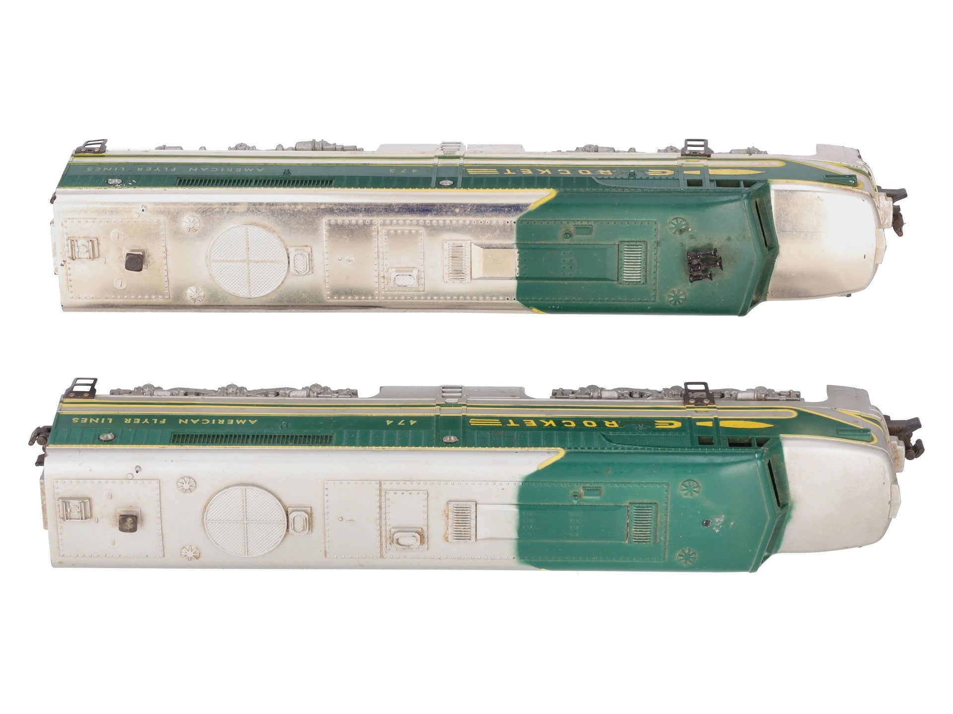 American Flyer 4745 S American Flyer Lines Rocket PA-1 AA Diesel Locomotive Set VG
