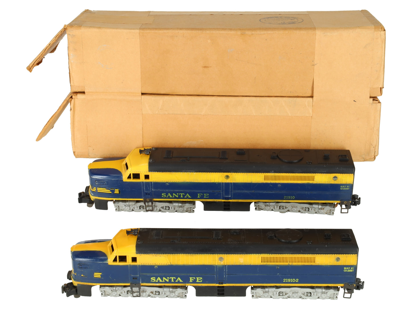 American Flyer 21910 Vintage S Santa Fe PA AA Diesel Set VG