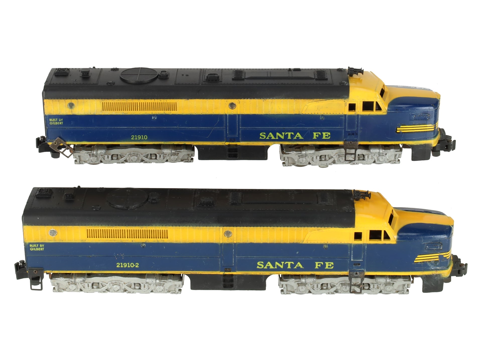 American Flyer 21910 Vintage S Santa Fe PA AA Diesel Set VG