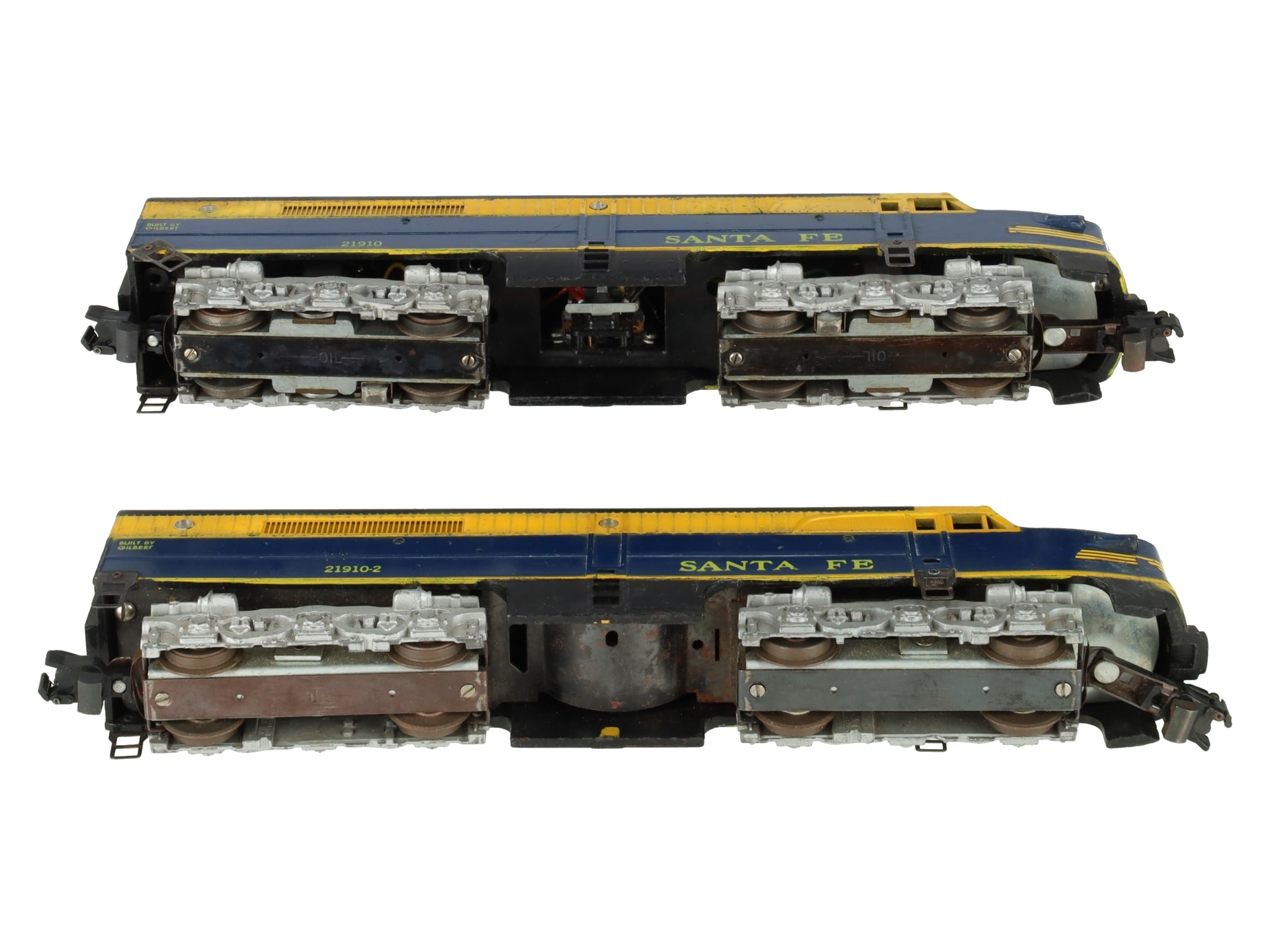 American Flyer 21910 Vintage S Santa Fe PA AA Diesel Set VG