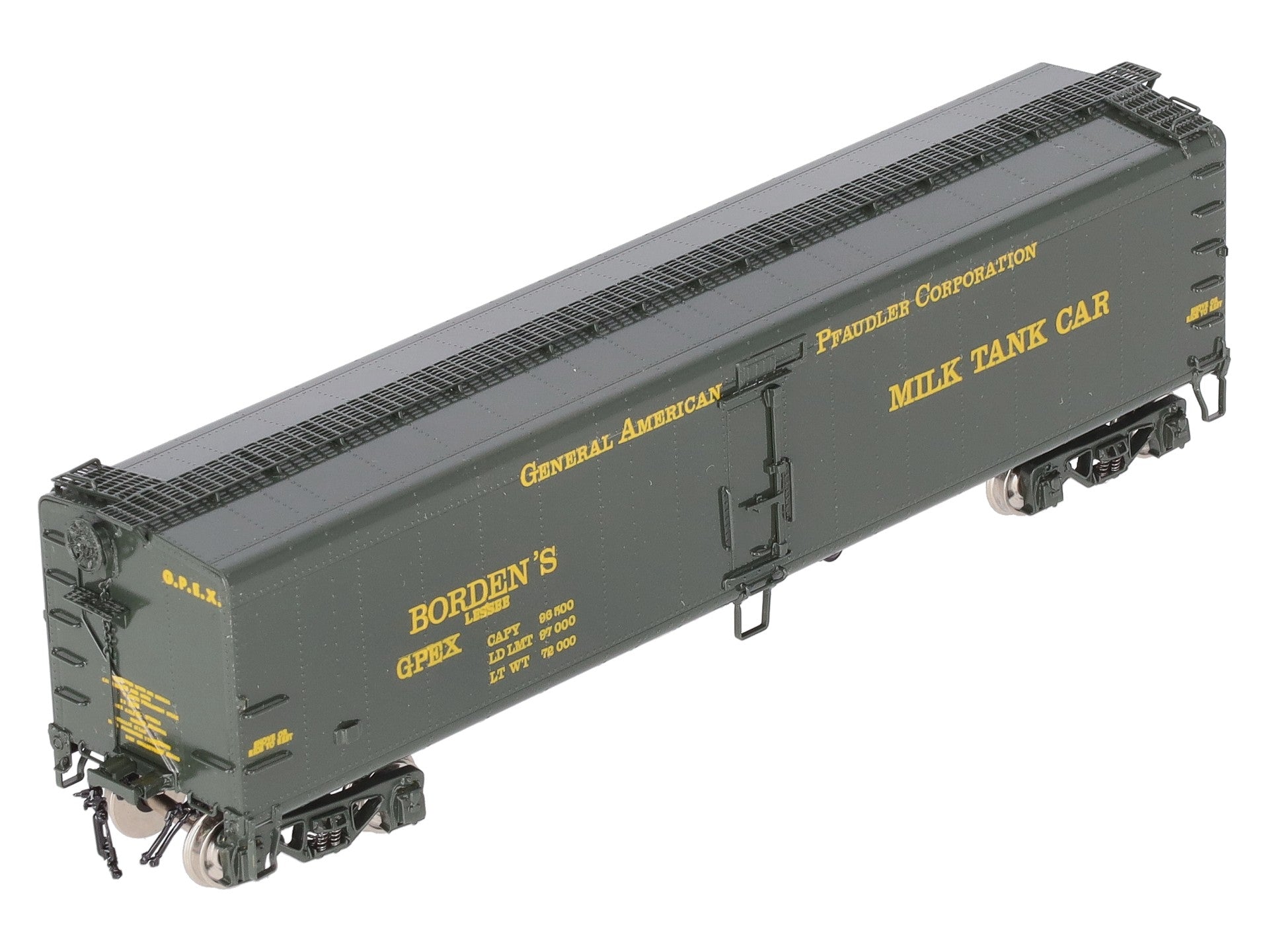 Precision Scale Co. 15784-2 HO Scale BRASS Borden's 50' Milk Car LN/Box