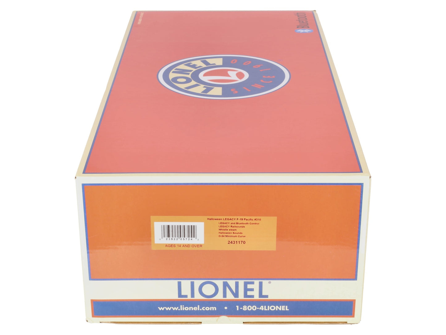 Lionel 2431170 O Halloween Pacific LEGACY F-19 Steam Locomotive #310 LN/Box