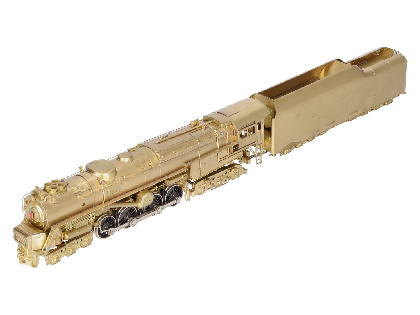 Alco S-125 HO Scale Brass PRR S-2 6-8-6 Turbine Steam Locomotive & Tender EX/Box