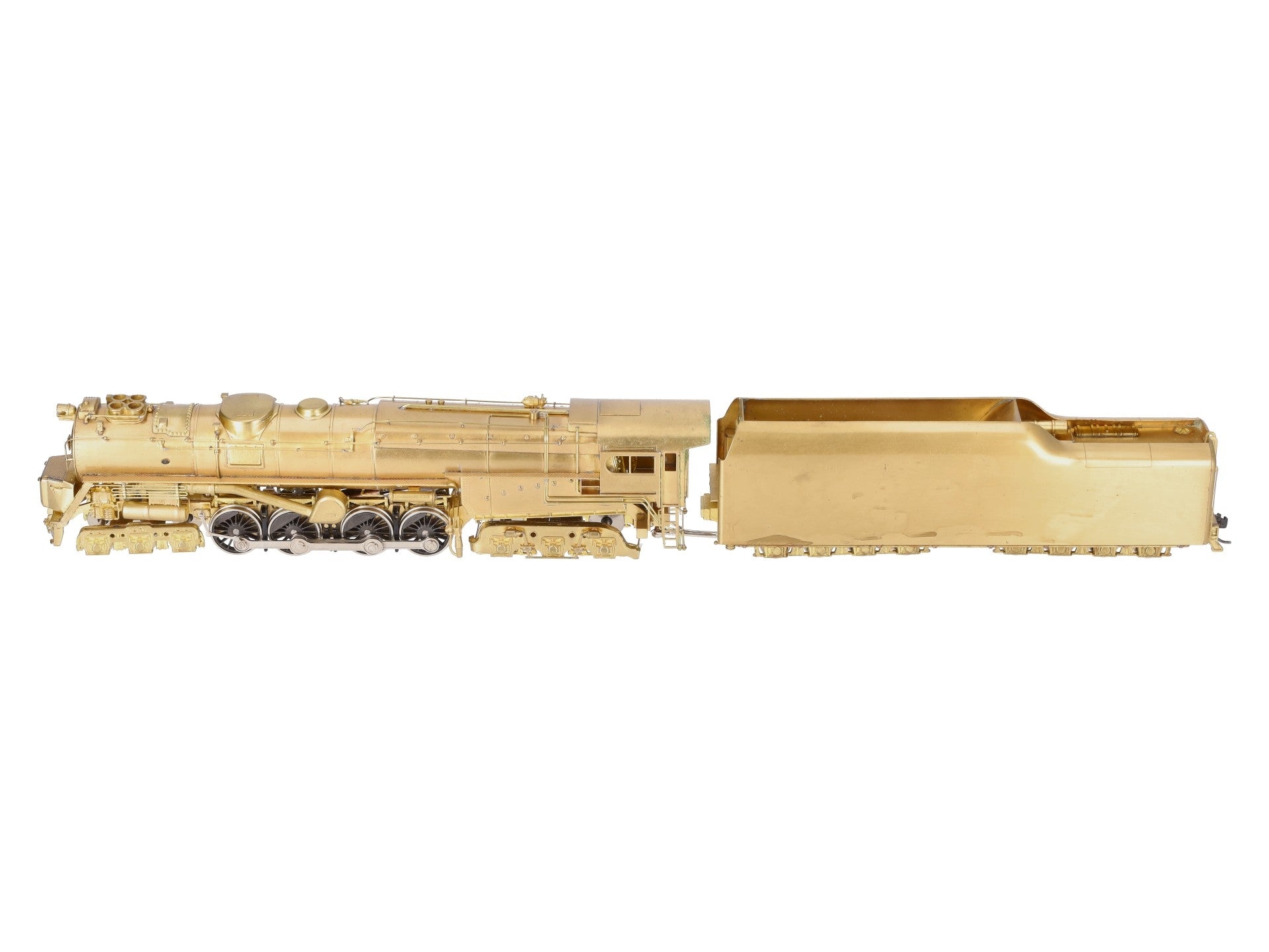 Alco S-125 HO Scale Brass PRR S-2 6-8-6 Turbine Steam Locomotive & Tender EX/Box