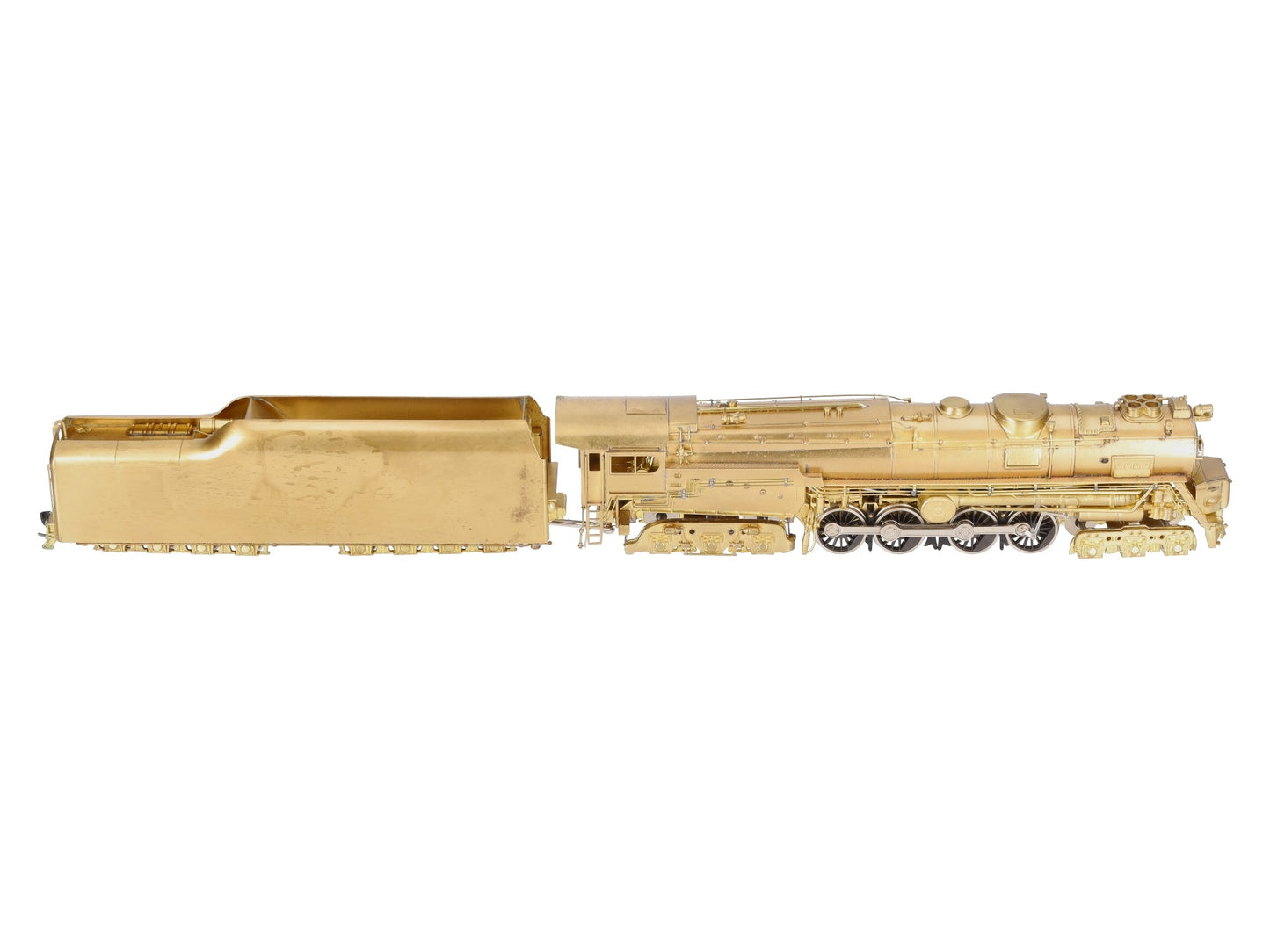 Alco S-125 HO Scale Brass PRR S-2 6-8-6 Turbine Steam Locomotive & Tender EX/Box