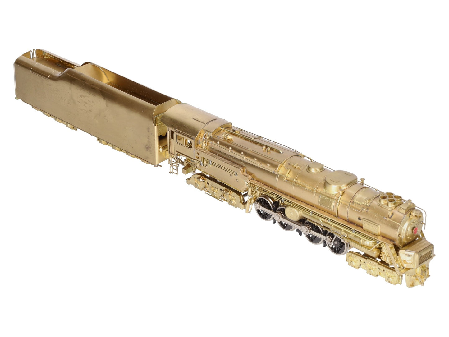 Alco S-125 HO Scale Brass PRR S-2 6-8-6 Turbine Steam Locomotive & Tender EX/Box