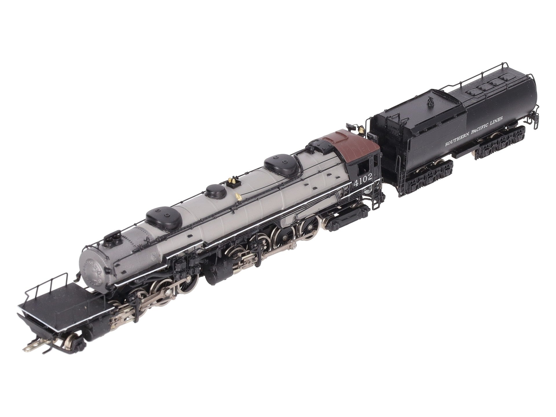 Key Imports 4100 N Scale Brass SP Cab Forward 4-8-8-2 AC-4 Steam Locomotive EX/Box
