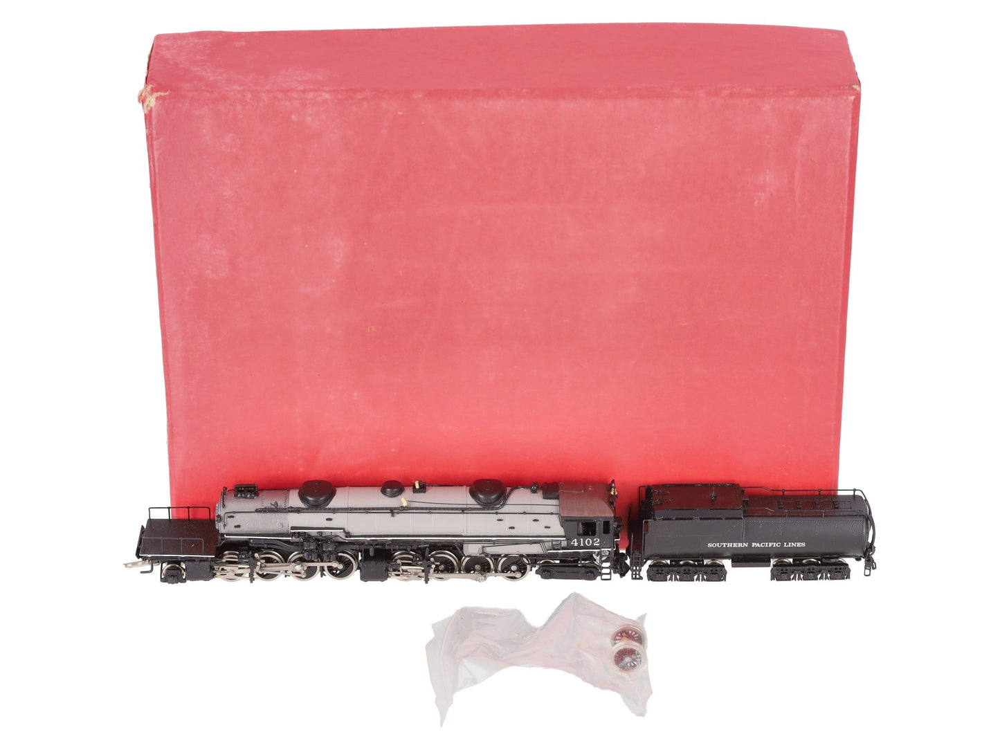 Key Imports 4100 N Scale Brass SP Cab Forward 4-8-8-2 AC-4 Steam Locomotive EX/Box