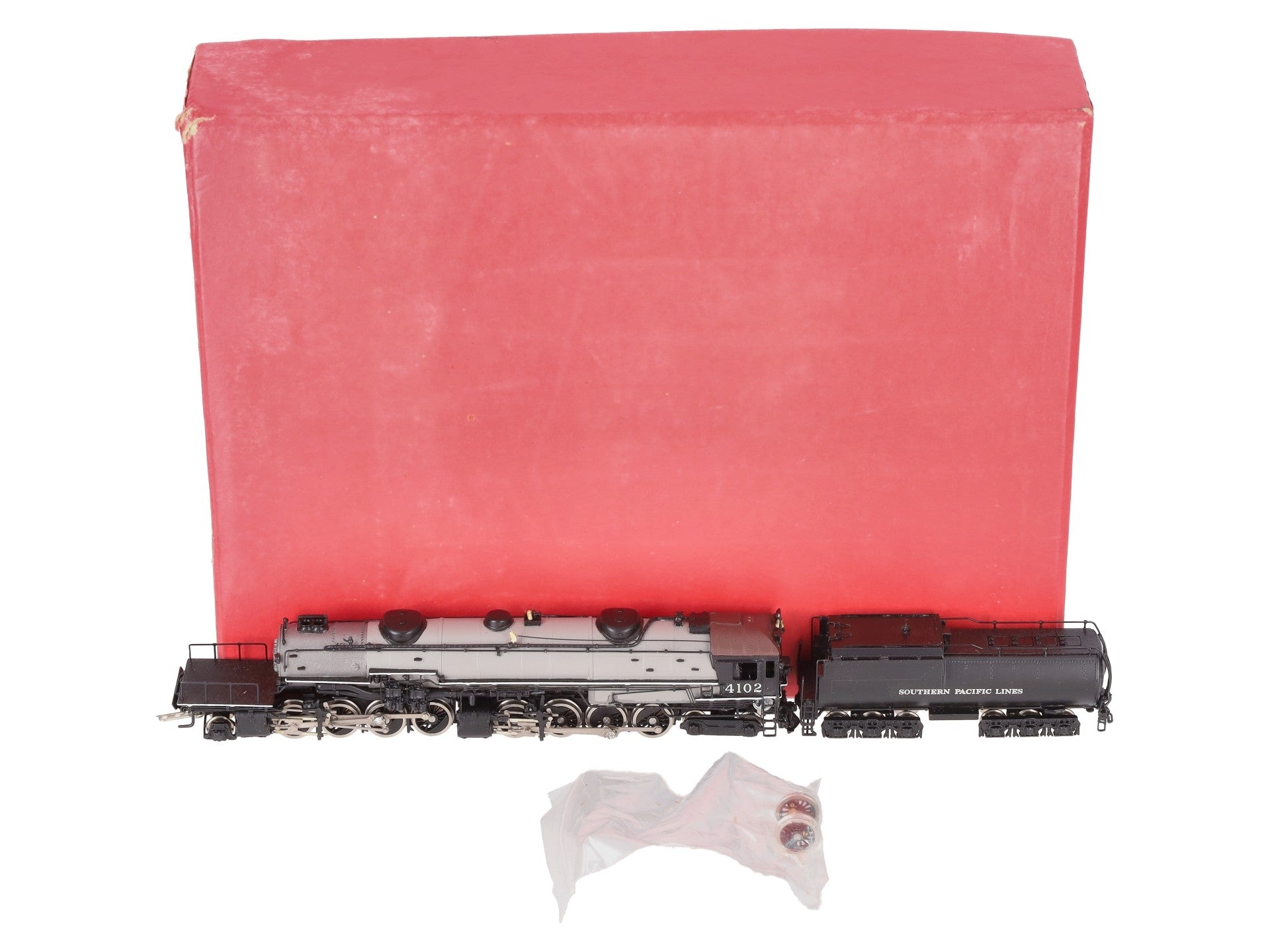 Key Imports 4100 N Scale Brass SP Cab Forward 4-8-8-2 AC-4 Steam Locomotive EX/Box