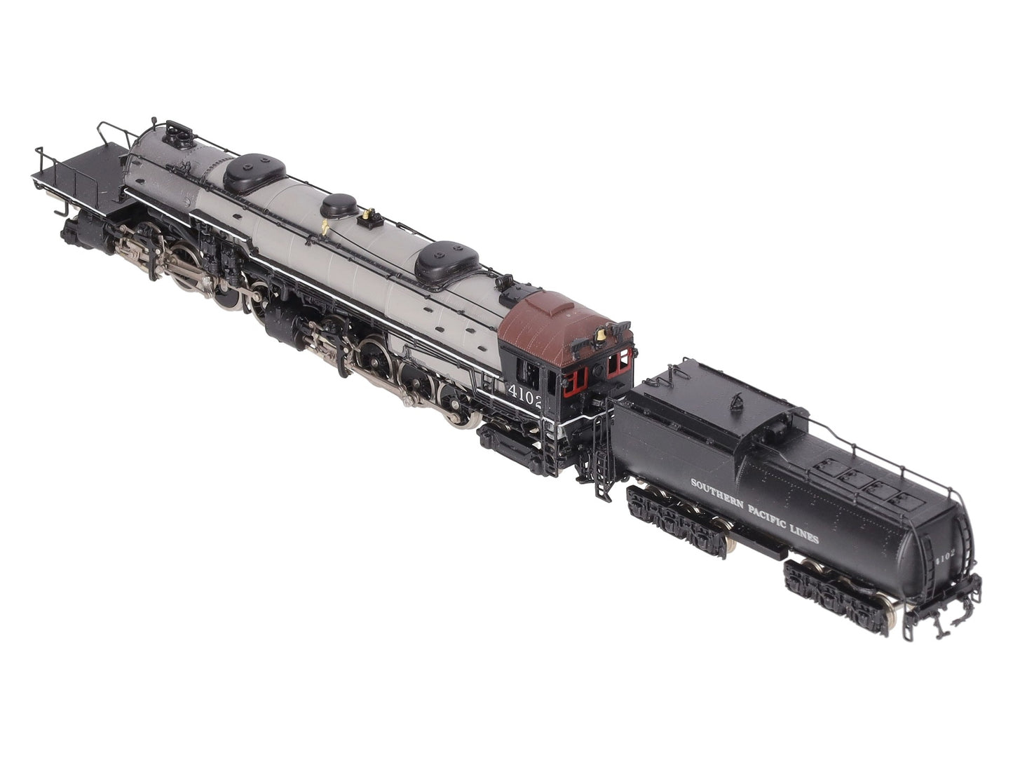 Key Imports 4100 N Scale Brass SP Cab Forward 4-8-8-2 AC-4 Steam Locomotive EX/Box