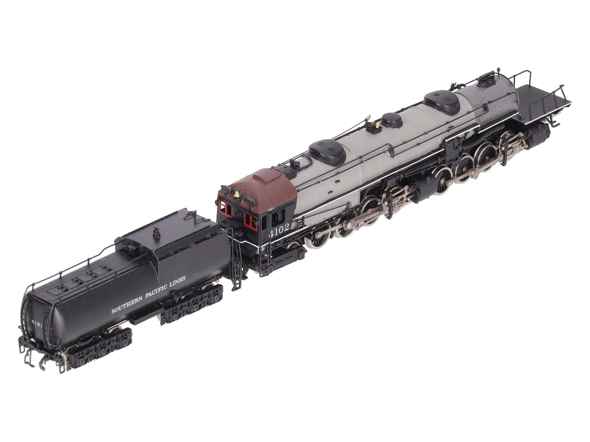 Key Imports 4100 N Scale Brass SP Cab Forward 4-8-8-2 AC-4 Steam Locomotive EX/Box