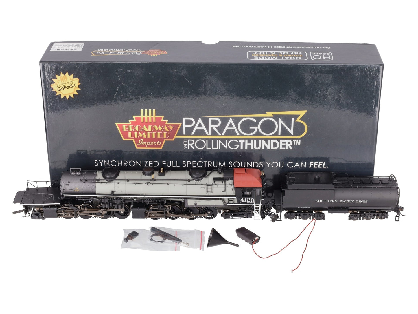 Broadway Limited 6265 HO Southern Pacific Cab Foward 4-8-8-2 AC5 w/ Sound #4120