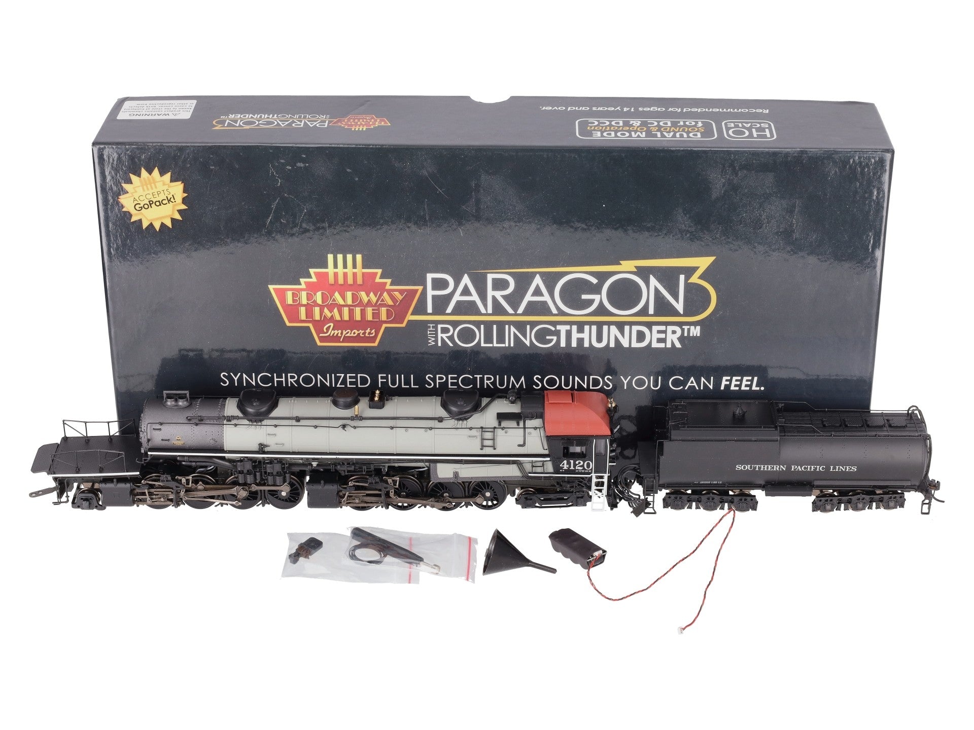 Broadway Limited 6265 HO Southern Pacific Cab Foward 4-8-8-2 AC5 w/ Sound #4120